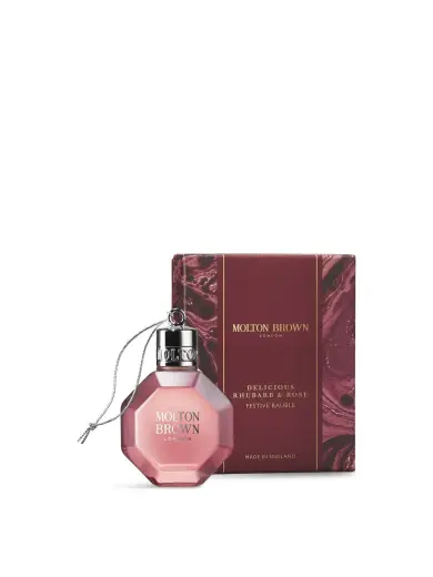 Molton Brown Delicious Rhubarb and Rose Bath and Shower Gel - 75 Ml