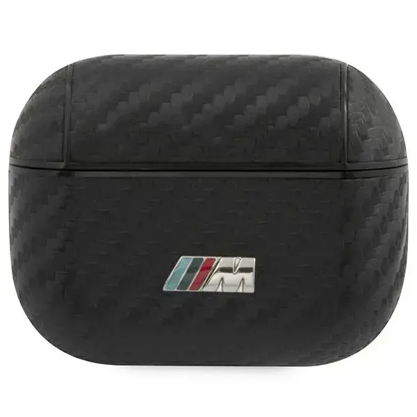 BMW BMAP2CMPUCA AirPods Pro 2 cover czarny|black PU Carbon M Collection