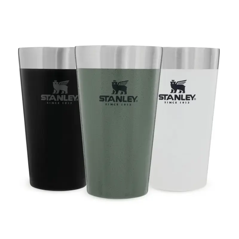 Termoglāze The Stacking Tumbler 0,47L matēti melna