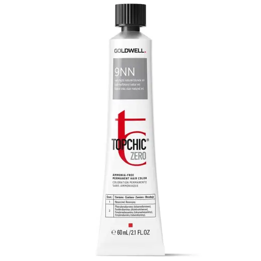 Goldwell, TopChic Zero, Permanent Hair Dye, 9NN Very Light Natural Blonde, 60 ml
