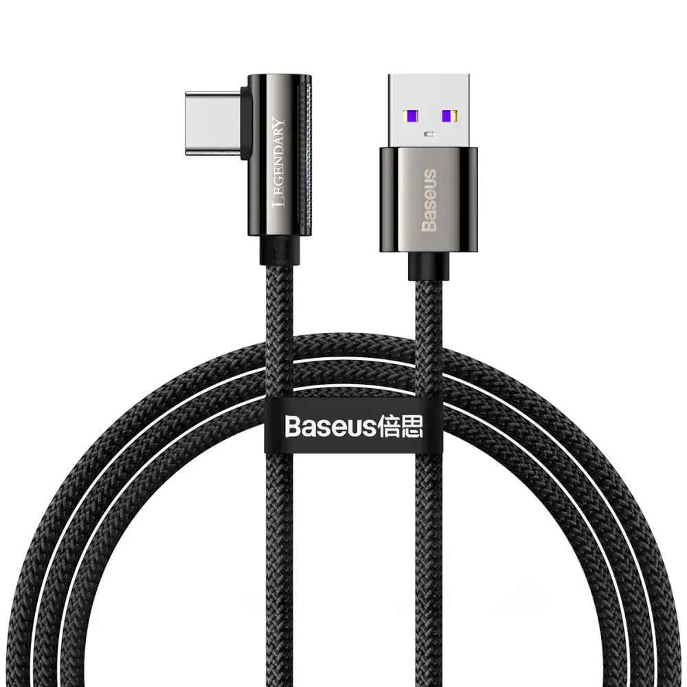 Baseus CATCS-C01 USB-C kabelis 66W | 2m melns