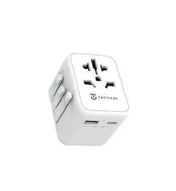 Tactical 637AV tīkla lādētājs | universāls adapters EU/UK