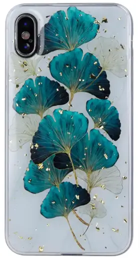 Fusion Gold Glam Leaves silicone case for Samsung A356 Galaxy A35 5G