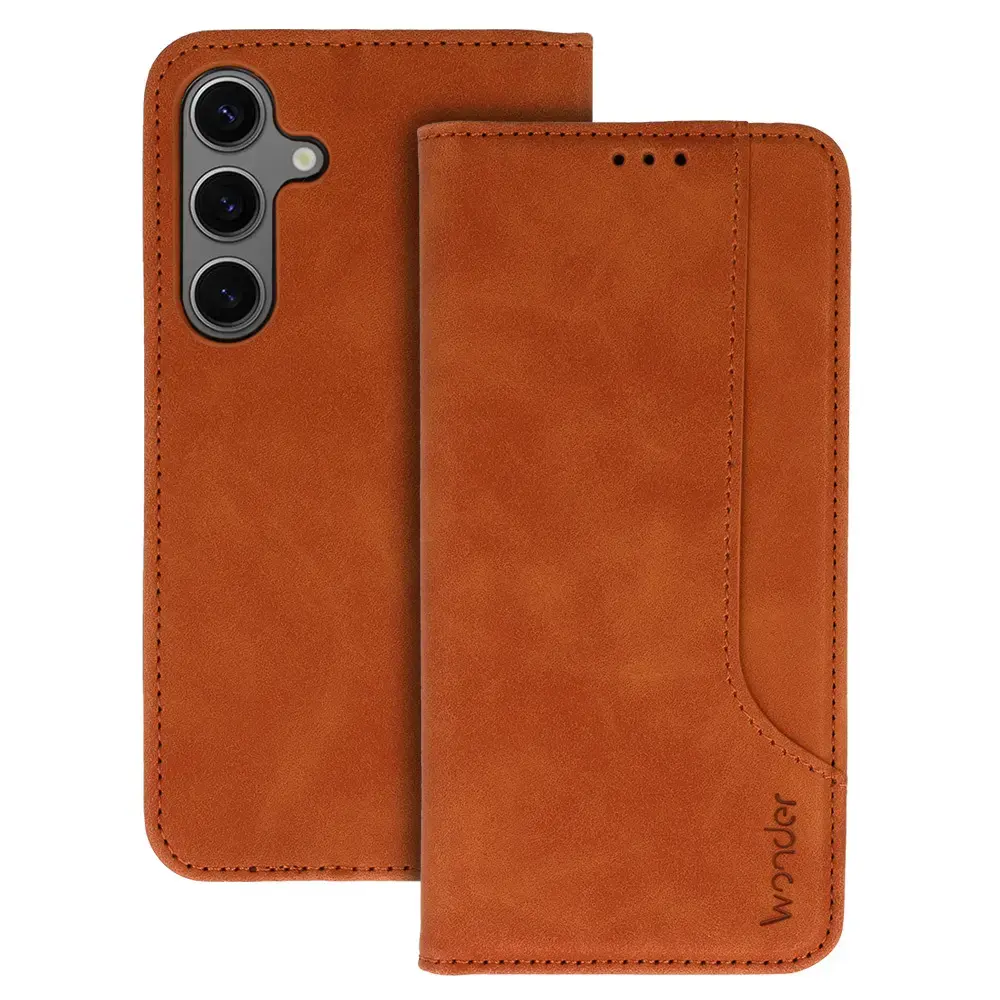 Wonder Prime Case for Samsung Galaxy S26 Plus brown