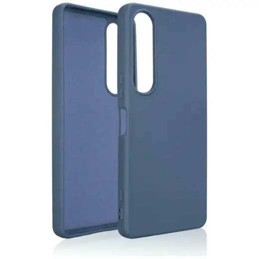 Etui Beline Silicone do Sony Xperia 1     VII niebieski