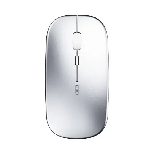 Inphic PM1BS Wireless Silent Mouse Bluetooth + 2.4G (Silver)