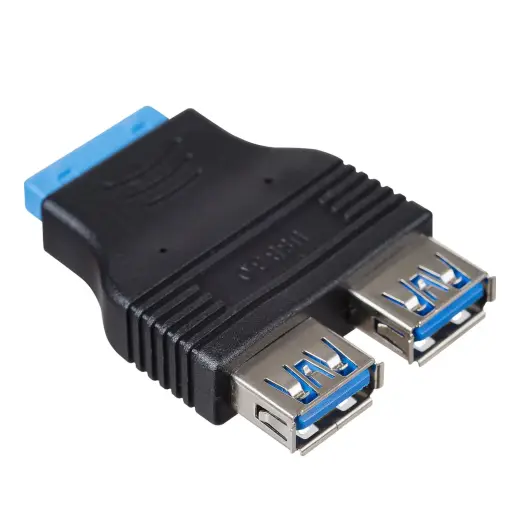 Адаптер goldpin ATX | 2xUSB 3.0 AK-CA-58