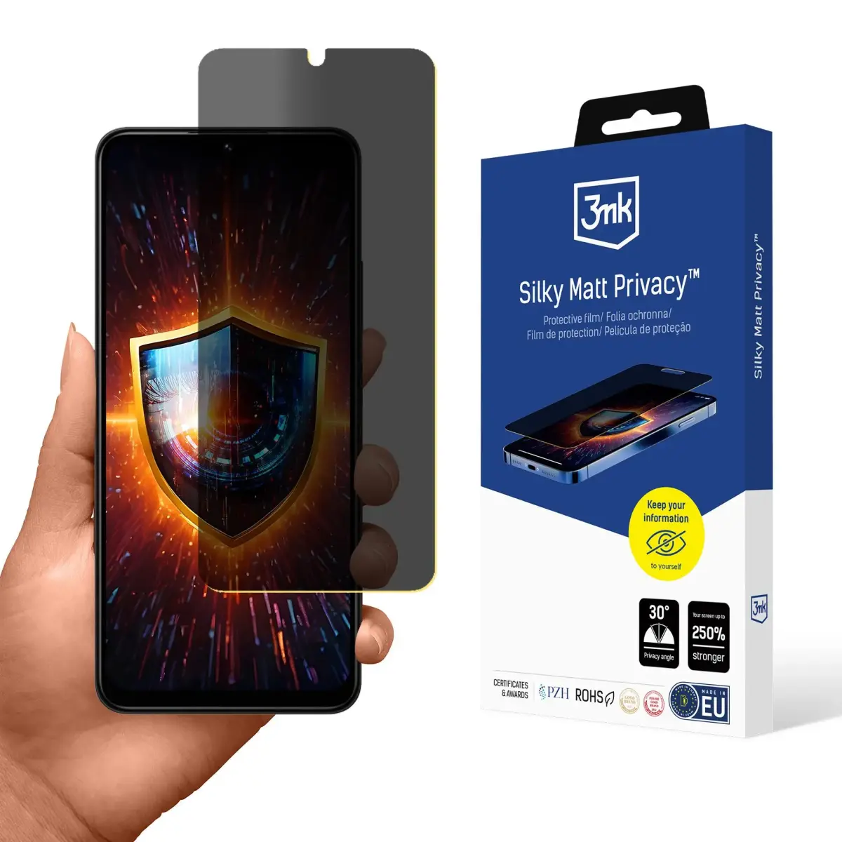 Redmi 14C / POCO C75 / Redmi A4 5G - 3mk Silky Matt Privacy