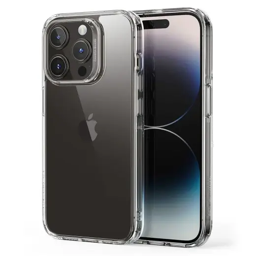 ESR ICE SHIELD IPHONE 15 PRO caurspīdīgs