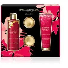 Boudoire Cherry Blossom Bath Set (Cherry Blossom) - Body Care Gift Set.