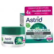Multi Collagen Cream - Night cream against wrinkles and for restoring elasticity.