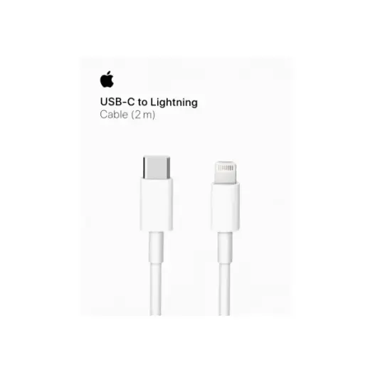 Apple MQGH2ZM | A datu pārraides un uzlādes vads | USB-C uz Lightning | 2m | balts