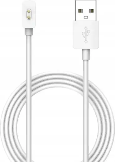 OEM Charger USB Charger Mi Band | Smart Band 9|8| 8 PRO  WHITE  100cm
