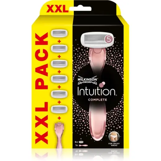 Wilkinson Sword Intuition Complete Razor + 6-piece Replacement Head