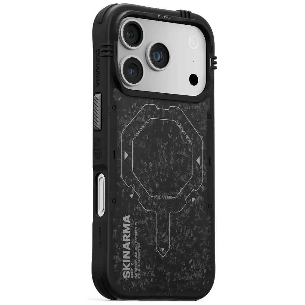 Skinarma Vektor maciņš ar MagSafe atbalstu telefonam iPhone 17 Pro melns