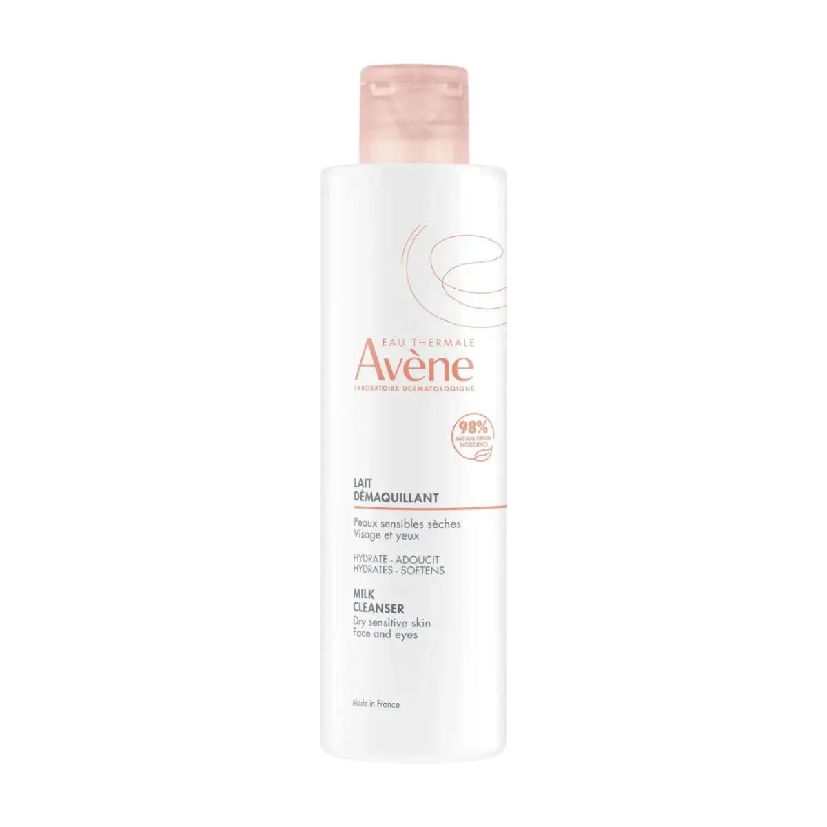 Avene, Les Essentiels, Makeup Removing, Cleansing Milk, For Face & Eyes, 100 ml