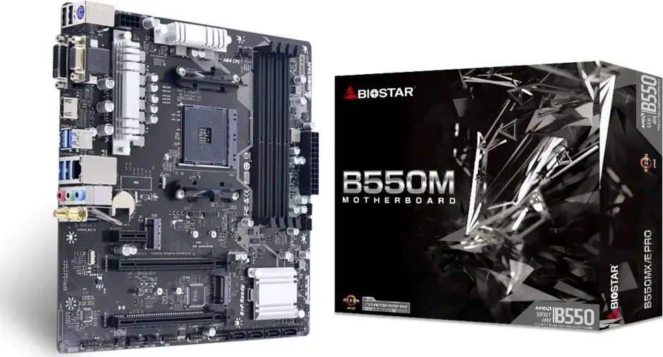 Biostar B550MX | E PRO B550 - Socket AM4