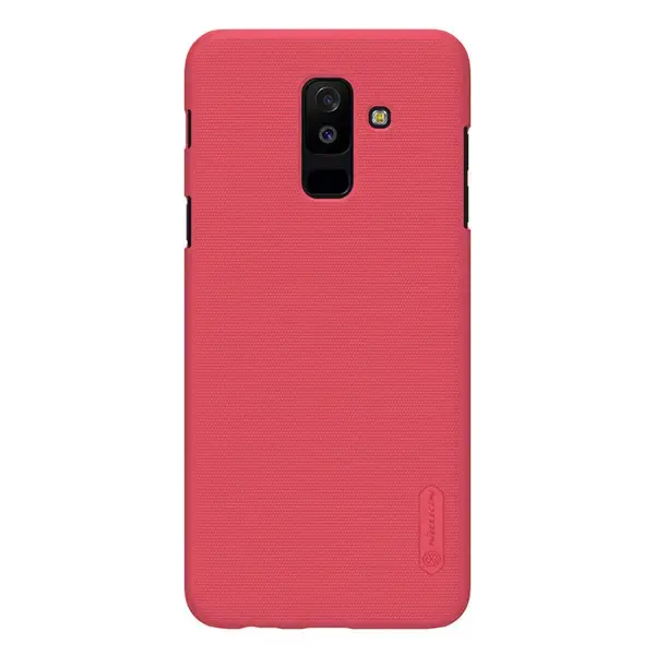 Nillkin Super Frosted Shield Case for Samsung Galaxy A6 Plus 2018 red