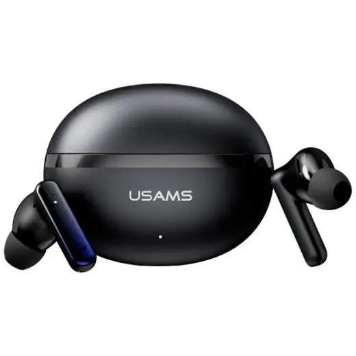Earphones  Bluetooth USAMS Echo E02 TWS   ANC+ENC wireless black