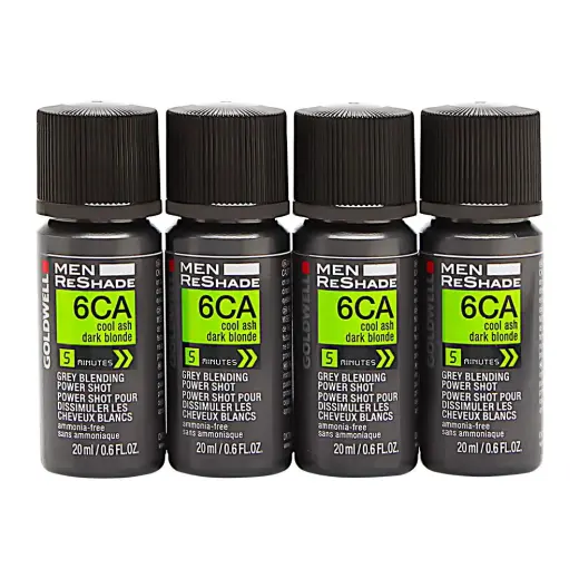 Goldwell Men ReShade Grey Blending Power Shot  6CA  4 Pack