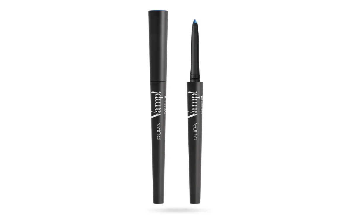 Pupa, Vamp!, Paraben-Free, Waterproof, Kohl Kajal Eyeliner, 403, Eccentric Blue, 0.35 g *Tester