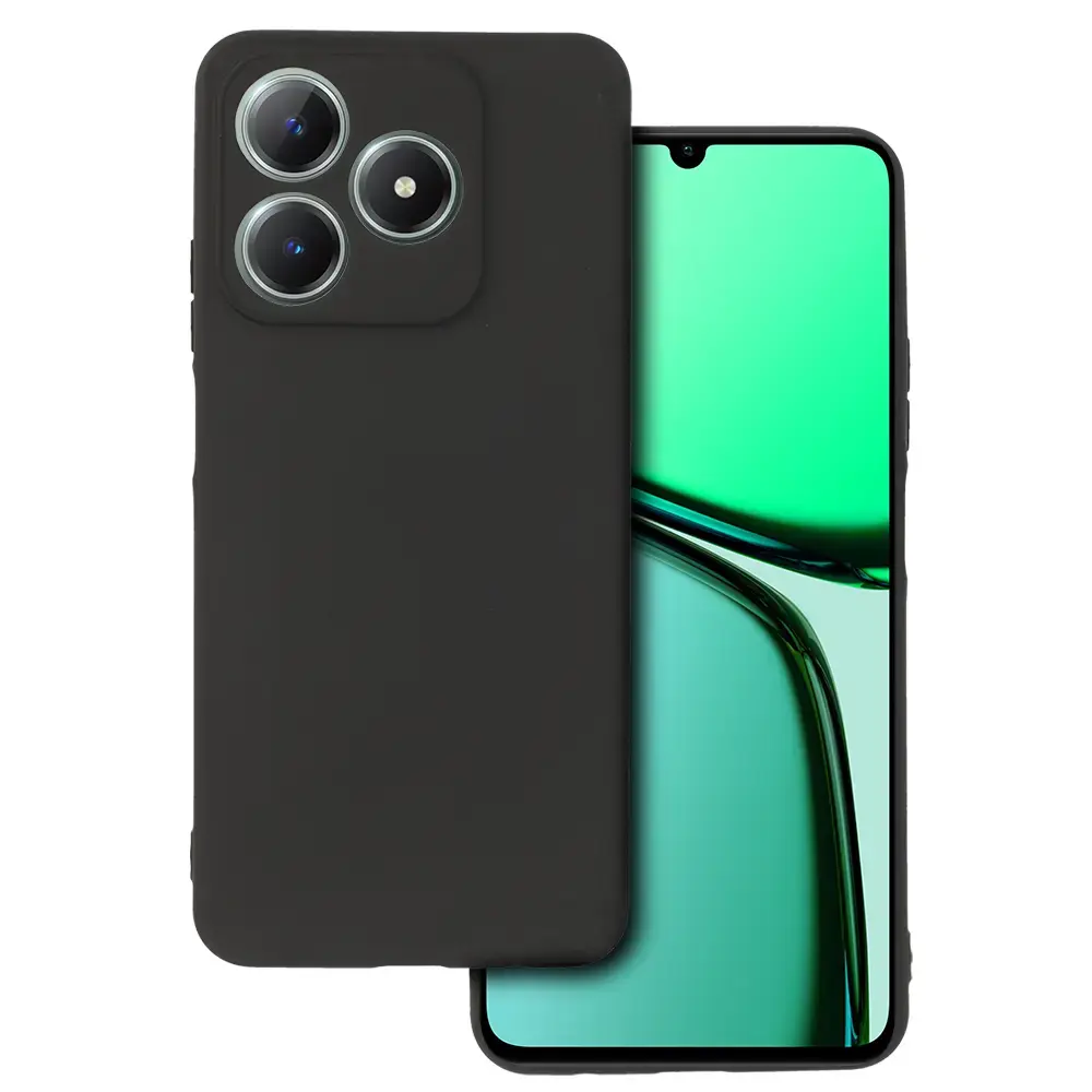 Back Case MATT for REALME C61/C63 Black