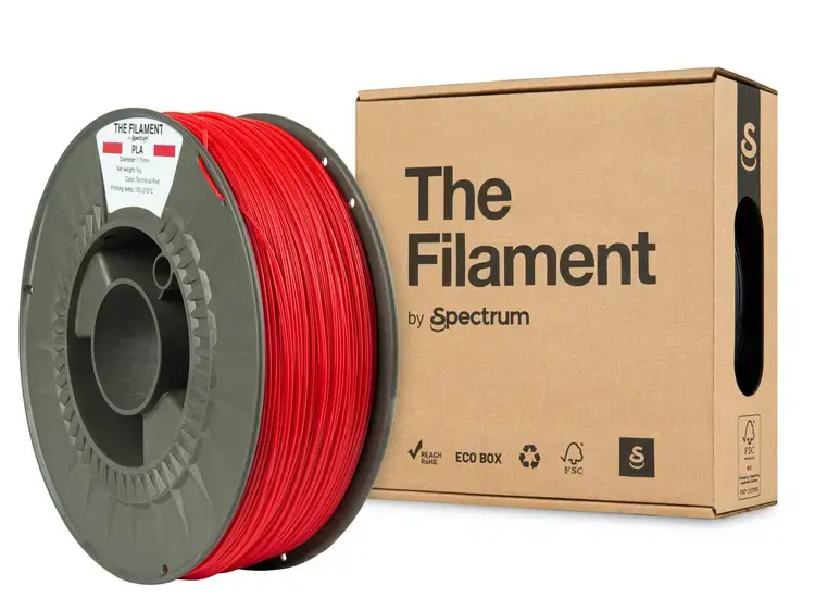 The Filament Spectrum Filaments PLA technical