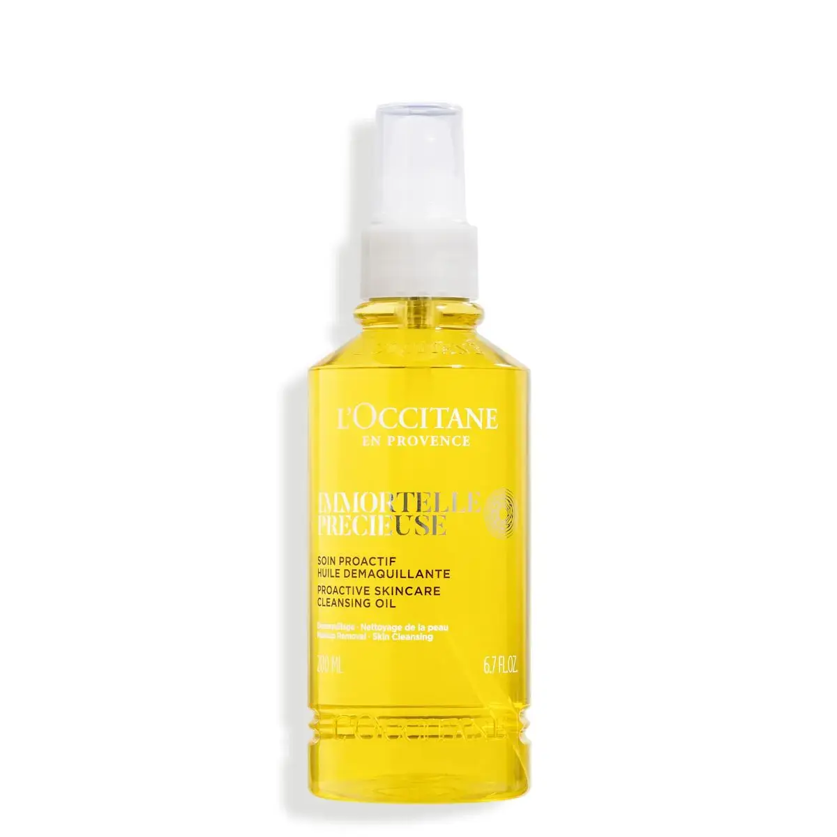 L'Occitane Immortelle Precious Cleansing Oil - Deep Cleansing & Anti-Ageing 200Ml