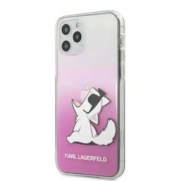 Karl Lagerfeld KLHCP12LCFNRCPI iPhone 12 Pro Max 6,7" różowy|pink hardcase Choupette Fun