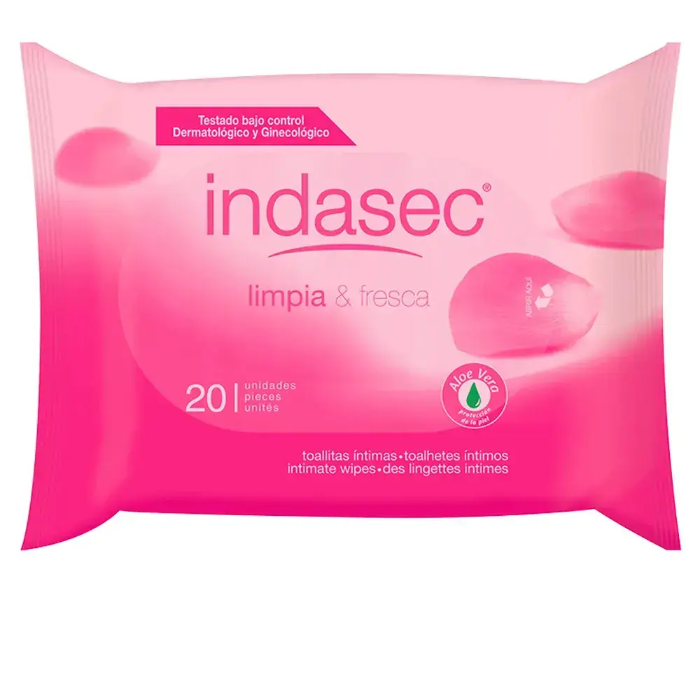 INDASEC Clean And Fresh Intimate Wipes