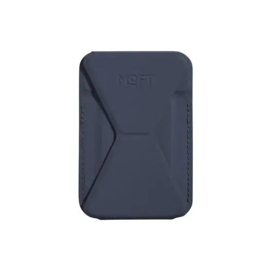 Moft Movas Snap-On MagSafe Magnetic Wallet and Phone Stand navy blue