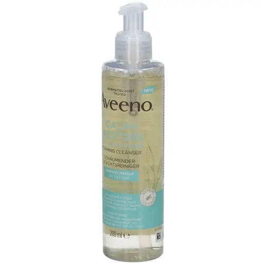 Aveeno Calm + Restore Foam Cleanser for the Face 200 Ml