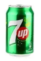Gāzēts dzēriens 7UP Citronu-Laima, bundžā, 0.33l