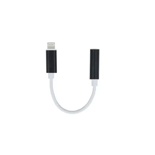 Forever adapter audio jack 3,5mm - Lightning black