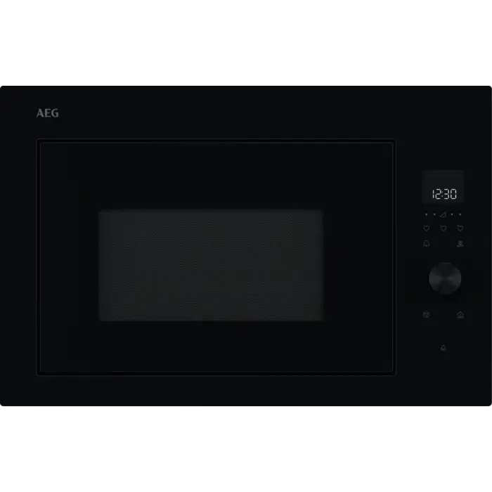 AEG microwave oven (built-in), black, 25.37l