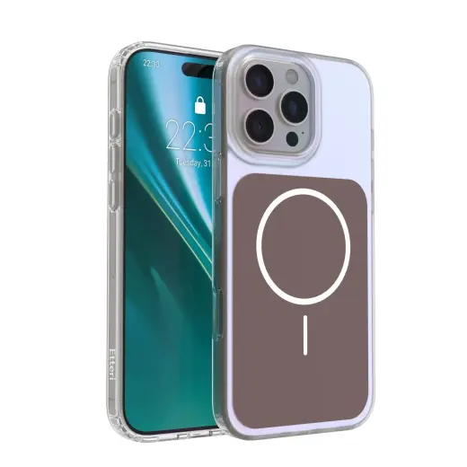 Etteri Hidden Pearl Epoxy Mag telefoni ümbris iPhone 16 Pro Max pruun