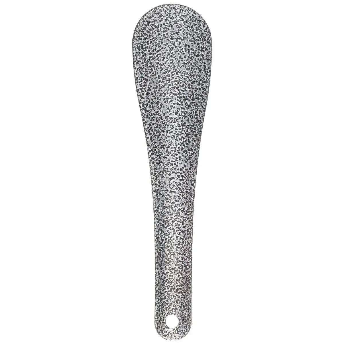Shoe horn, metal 19cm black