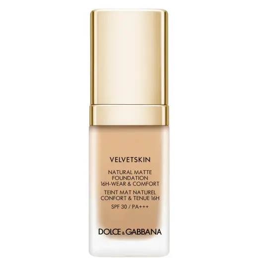 Dolce & Gabbana, Velvetskin, Matte, Liquid Foundation, 340, SPF 30, 30 ml