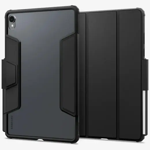 Spigen Ultra Hybrid Pro planšetinio kompiuterio dėklas Galaxy Tab S11 Ultra juodas