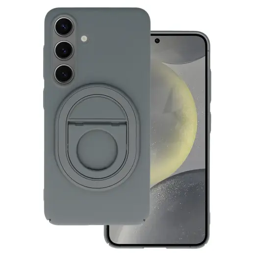 Tel Protect Magnetic Elipse Case for Samsung Galaxy S24 grey