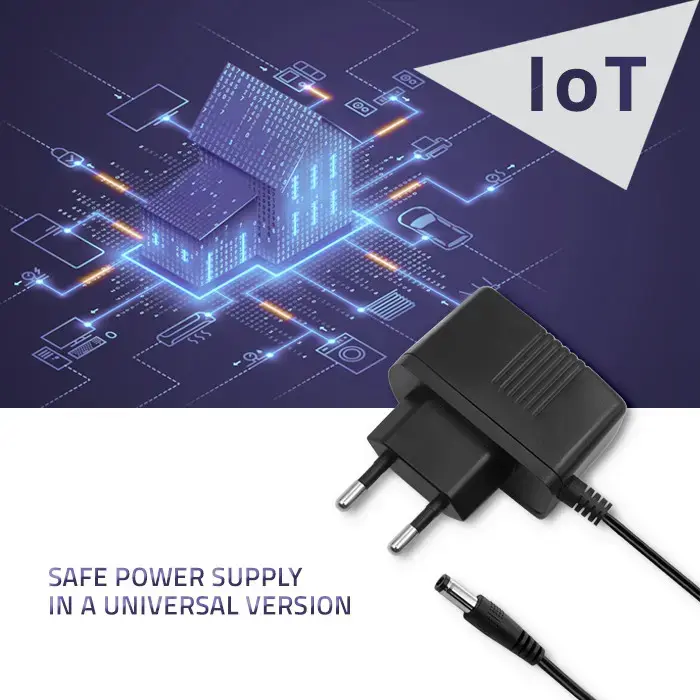 Qoltec Plug-in power supply 5W | 5V | 1A | 5.5*2.1