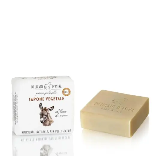 Florinda, Delicato d'Asina, Cleansing & Hydrating, Soap Bar, For Body & Hands, 100 g