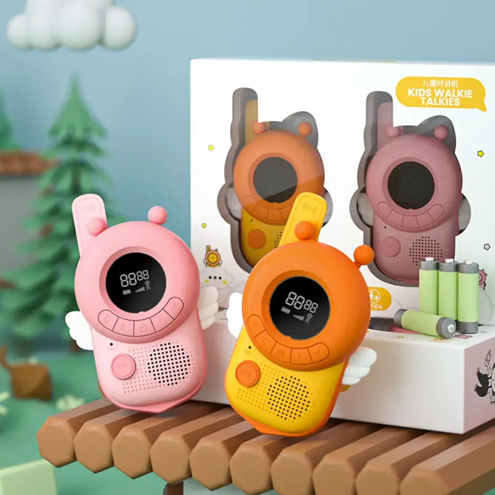 Walkie-talkie for children K22 Bee + Battery Charger + 8xRechargeable HR03/AAA 900mAh
