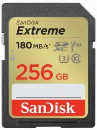 SanDisk Extreme SDXC 256GB