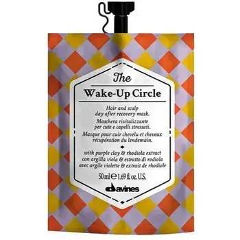 Davines The Wake Up Circle Mask - Posilující maska pro namáhané a zcitlivělé vlasy 50ml