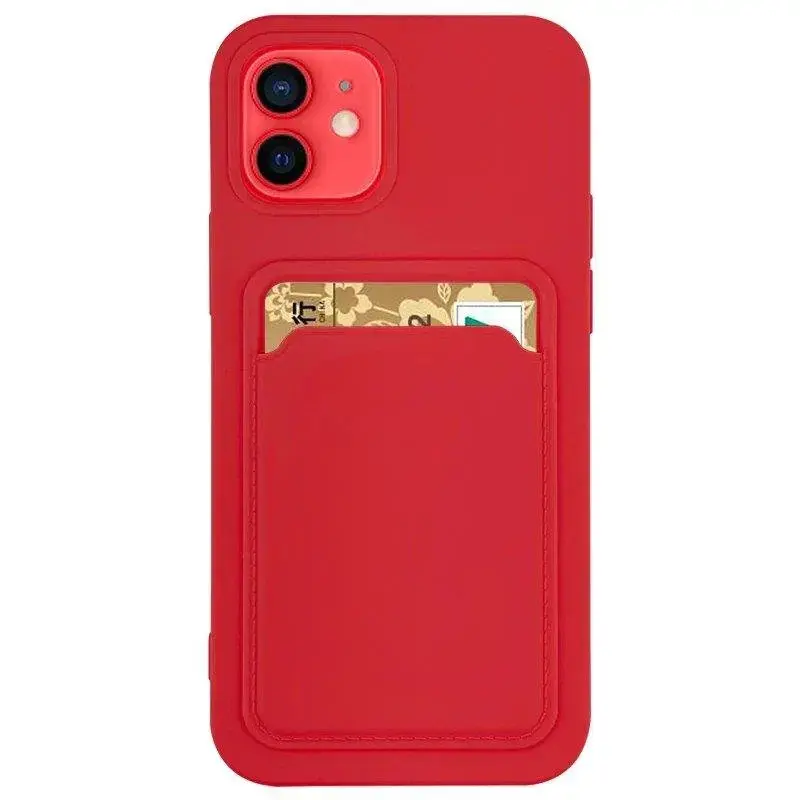 Hurtel Silicone Card Case Wallet with