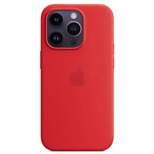 Etui Apple MPTG3ZM|A iPhone 14 Pro 6,1" MagSafe czerwony|red Silicone Case