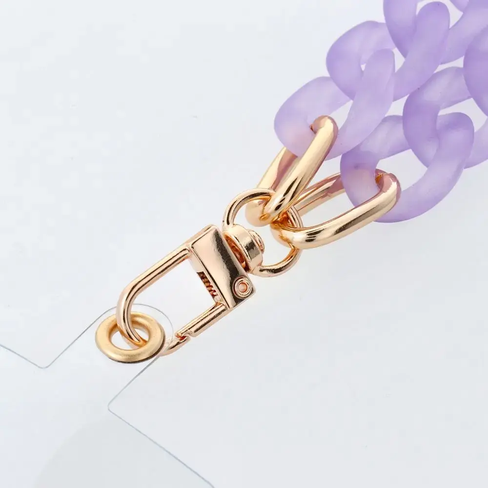 PANAMA Phone lanyard, Phone pendant / cord length 40cm (20cm in the loop) / on wrist - purple