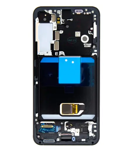 LCD display + Touch Unit + Front Cover Samsung S901B Galaxy S22 Gray (Service Pack)