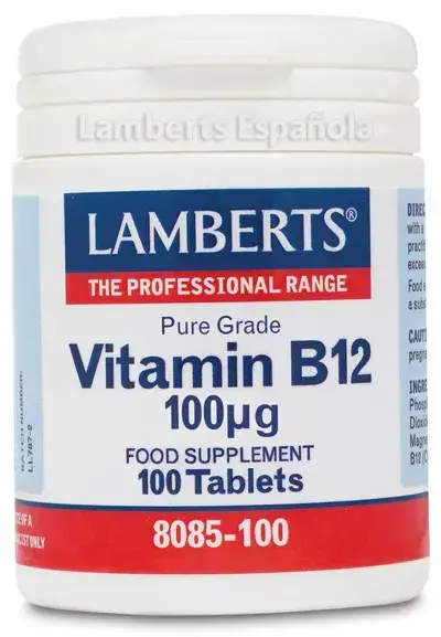 Lamberts Vitamina B12 100-Ug 100 Tabs